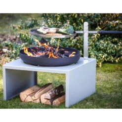 Feu Du Jardin Feuerschale "Moderne", Mit Grillfunktion, 21 Kg 8 Feu Du Jardin Feuerschale "Moderne", Mit Grillfunktion, 21 Kg -Bio Pflanzen Verkauf 3920100722 Feuerschale Moderne Gartenfeuer mit Grillfunktion4 65400