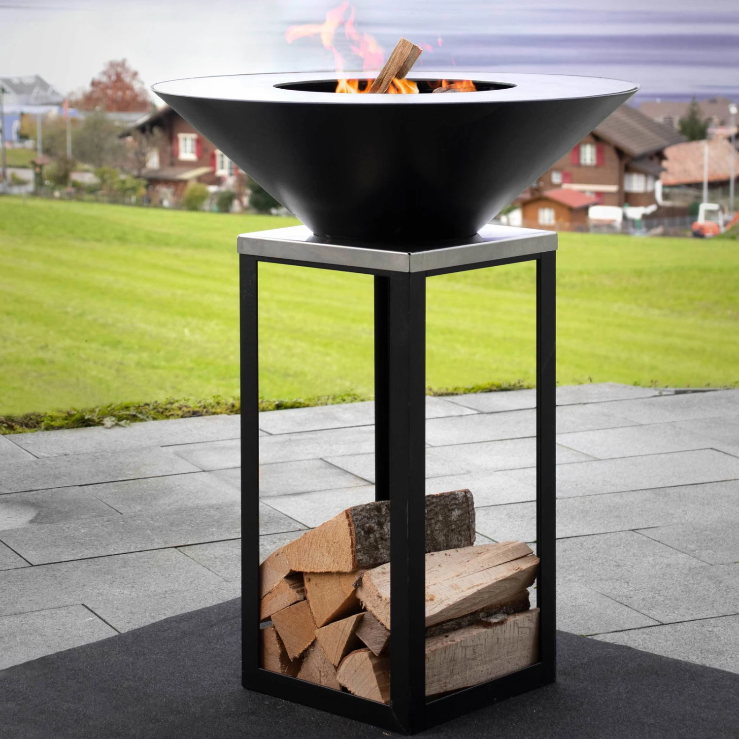 Feuerschale Fyro 80, Zweiteilig, 102 X 80 X 80 Cm 3 Feuerschale Fyro 80, Zweiteilig, 102 X 80 X 80 Cm – Bild 3