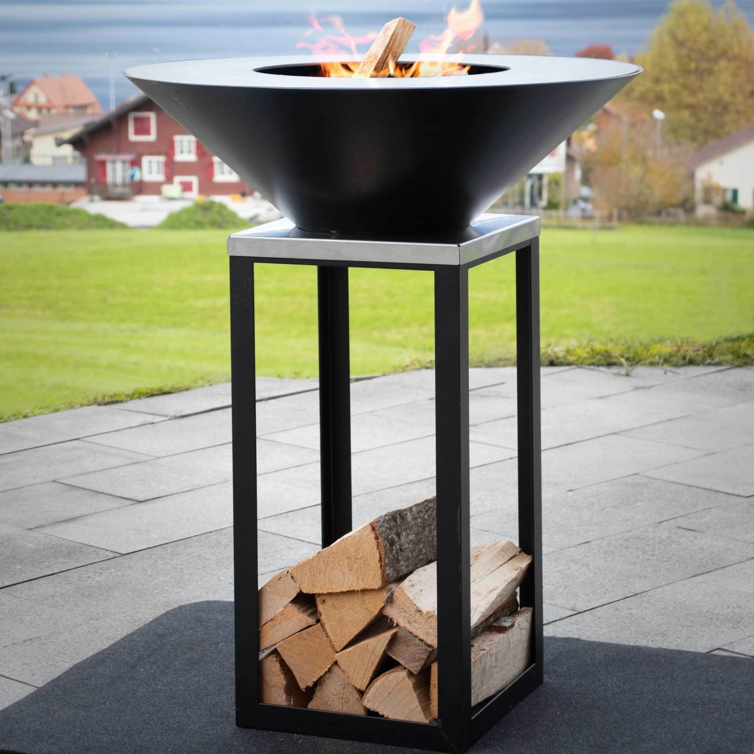 Feuerschale Fyro 80, Zweiteilig, 102 X 80 X 80 Cm 1 Feuerschale Fyro 80, Zweiteilig, 102 X 80 X 80 Cm