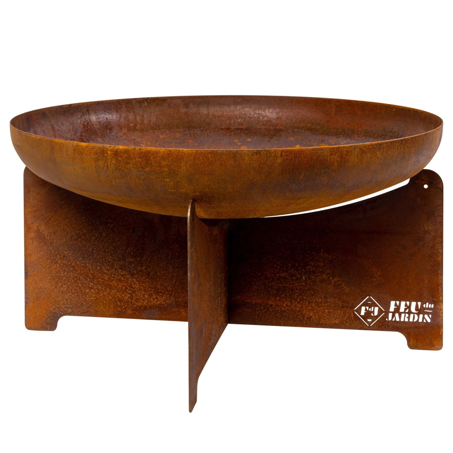 Edelstahl-Feuerstelle 'X 70', Rost, 40 X 75 Cm 1 Edelstahl-Feuerstelle 'X 70', Rost, 40 X 75 Cm