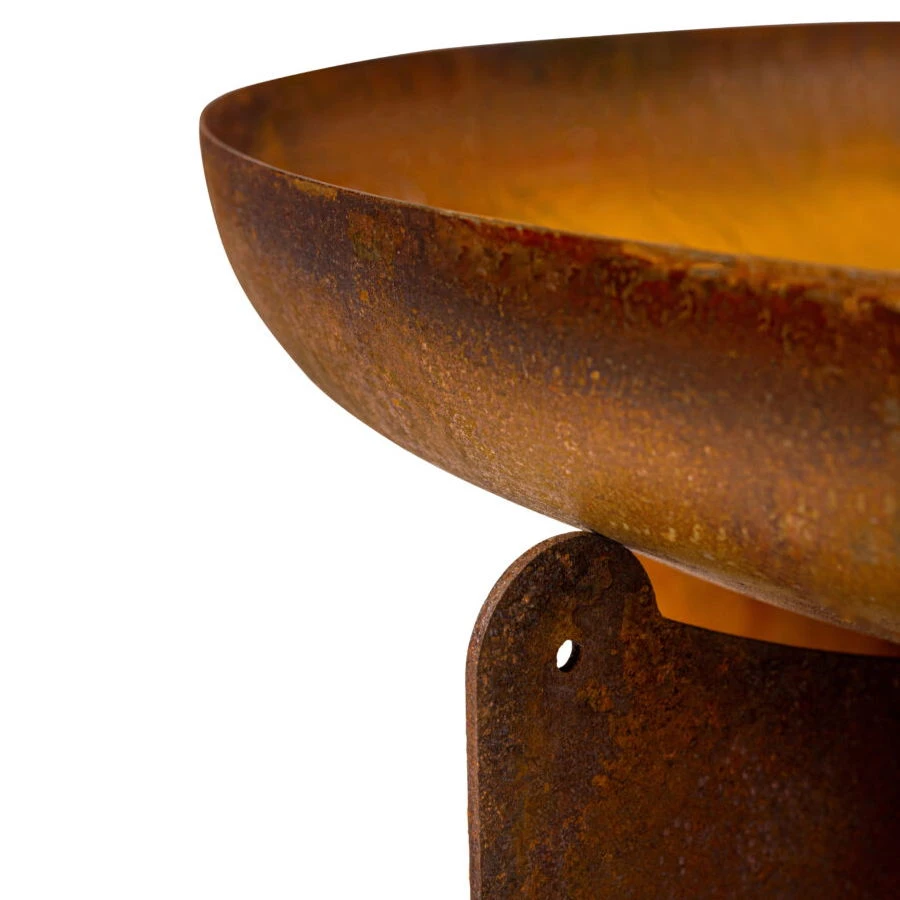 Edelstahl-Feuerstelle 'X 70', Rost, 40 X 75 Cm 2 Edelstahl-Feuerstelle 'X 70', Rost, 40 X 75 Cm – Bild 2