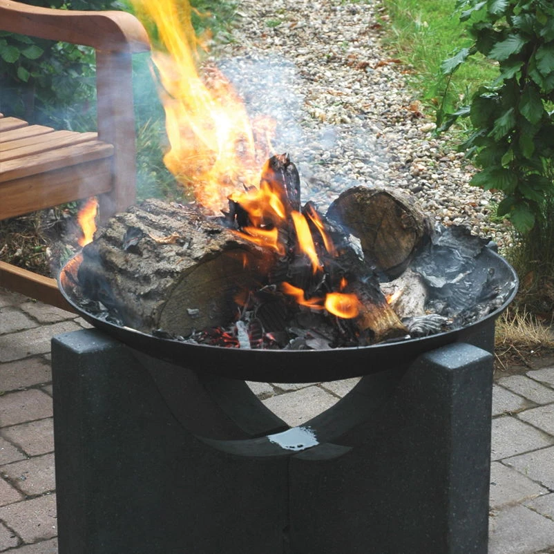 Feuerschale Mit Granito-Fuß Ø Ca. 59 Cm 2 Feuerschale Mit Granito-Fuß Ø Ca. 59 Cm – Bild 2