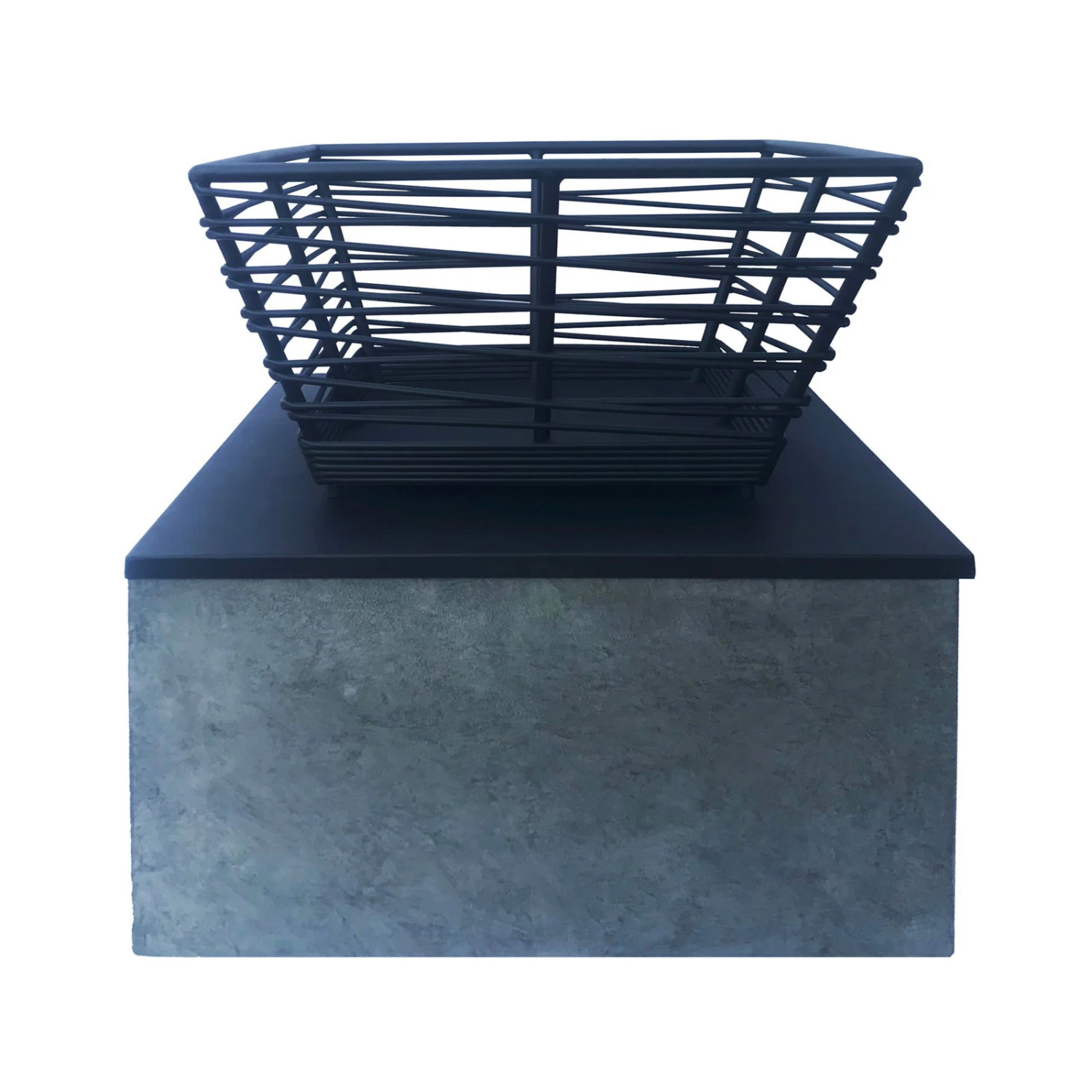 Feuerschale 'Bismo', Beton, 58 X 58 X 32 Cm 1 Feuerschale 'Bismo', Beton, 58 X 58 X 32 Cm