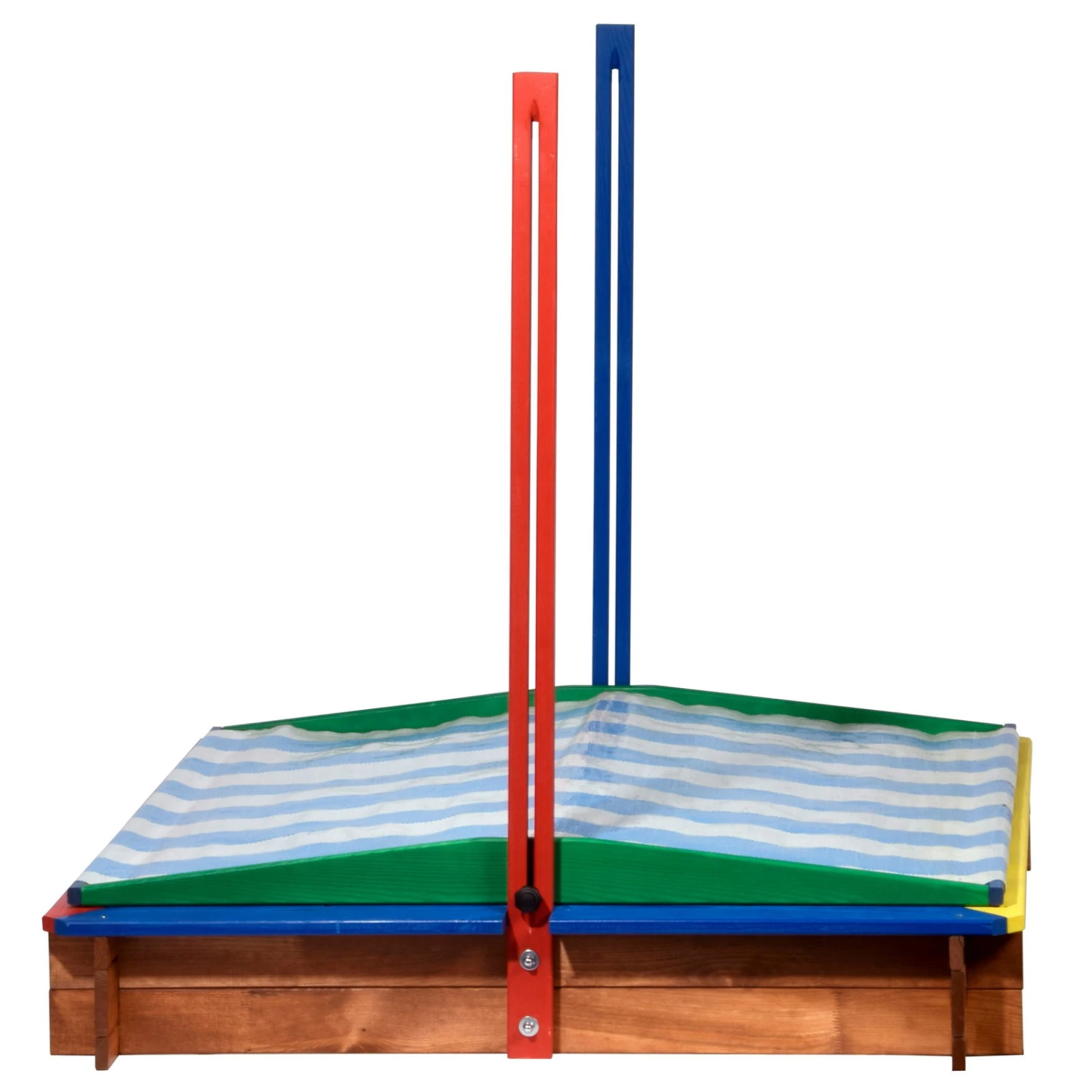 Sandkasten Inkl. Dach, Bunt, 120 X 120 X 120 Cm 5 Sandkasten Inkl. Dach, Bunt, 120 X 120 X 120 Cm – Bild 5