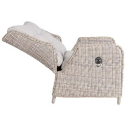 Kölle Geflecht-Sessel Jumbo Inkl. Hocker, Mit Auflage -Bio Pflanzen Verkauf 3950100895 Geflechtsessel Jumbo Koelle inkl Hocker rattanbraun inkl Auflage 04 47967