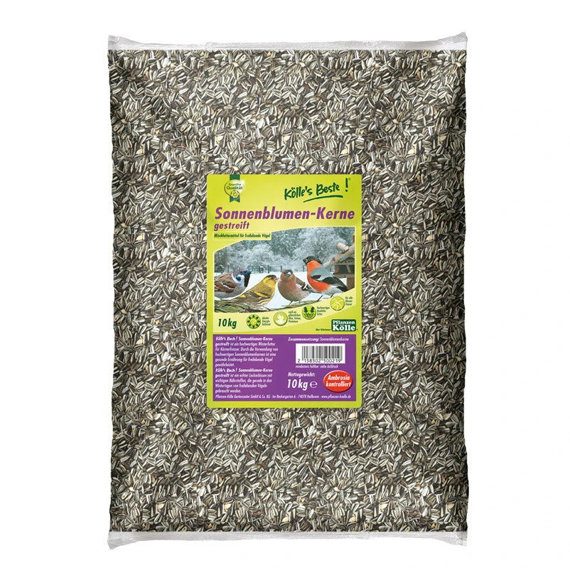 Kölle's Beste Sonnenblumenkerne Gestreift, 10 Kg 1 Kölle's Beste Sonnenblumenkerne Gestreift, 10 Kg