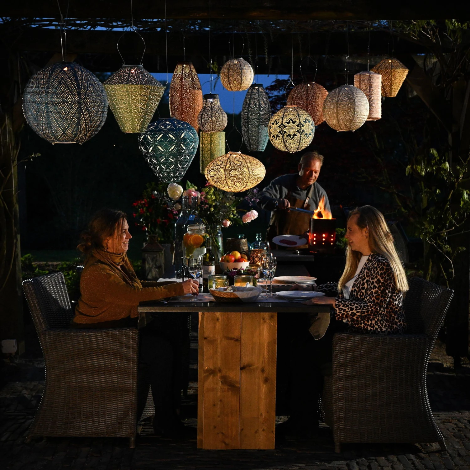 Solarlaterne 'Round 30', Taupe, Ø 30 X 29 Cm 9 Solarlaterne 'Round 30', Taupe, Ø 30 X 29 Cm – Bild 9